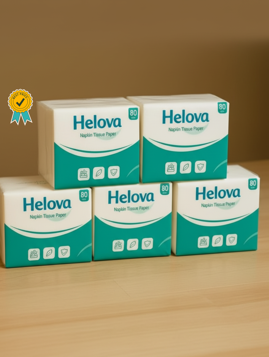 100 sheets Helova tissue Pack 5